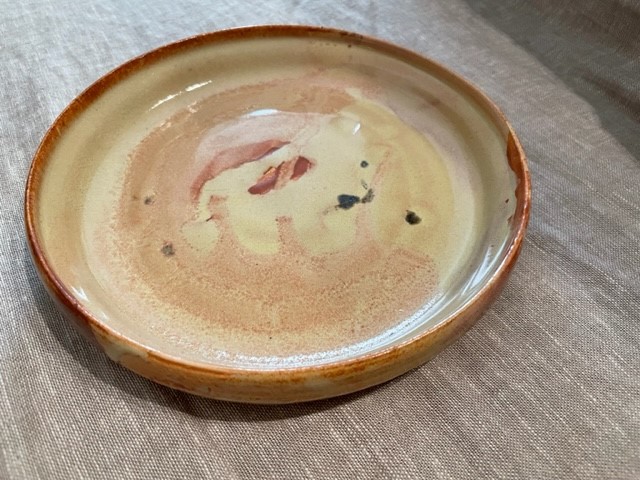 Plate I made on the pottery wheel